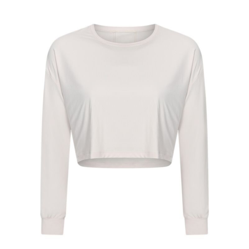 Loose quick-drying sports women's long sleeve tops
